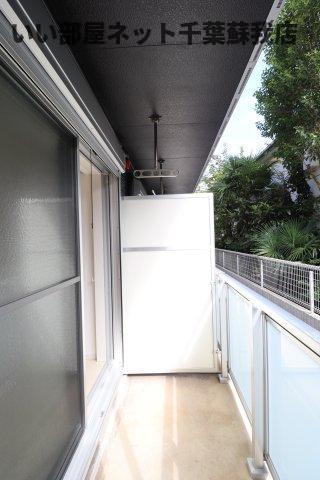 バルコニー　バルコニー付きです