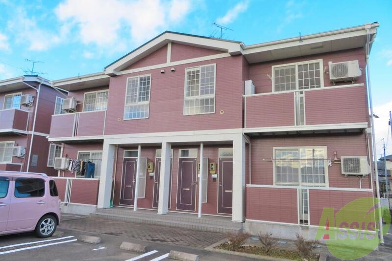 建物外観　仙台市太白区上野山「パレシャルマンＢ」