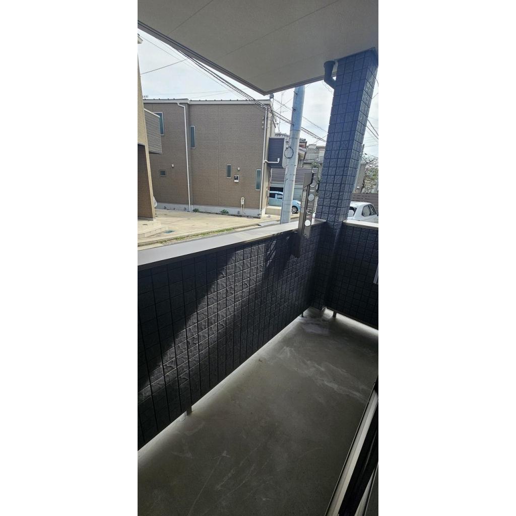 バルコニー　落ち着いた時間を過ごせるバルコニーです