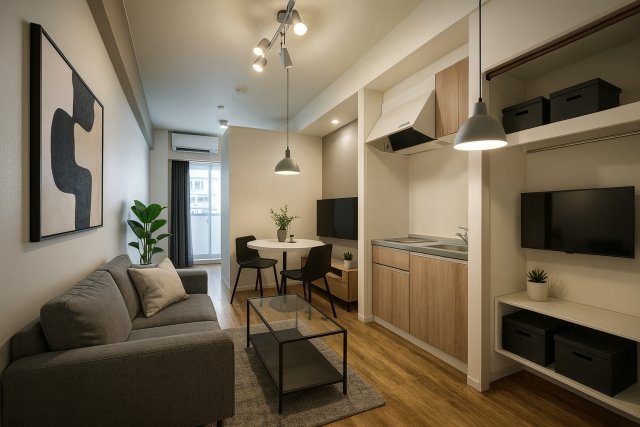 居室・リビング　モデルルーム