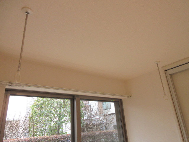 その他設備　室内物干し