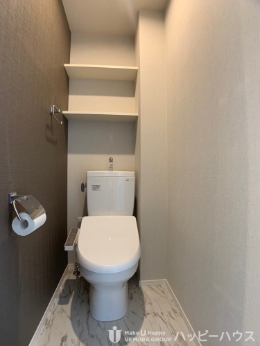 トイレ　建設中の部屋の為、類似物件です。現状を優先とさせて頂きます。