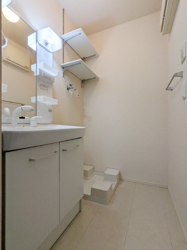 洗面設備　図面と現状に相違がある場合には現状を優先