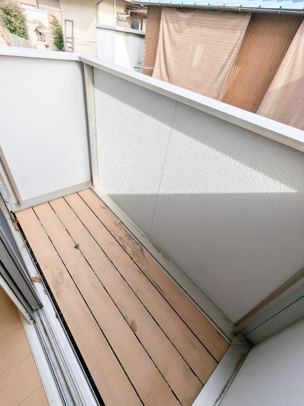 バルコニー　図面と現状に相違がある場合には現状を優先