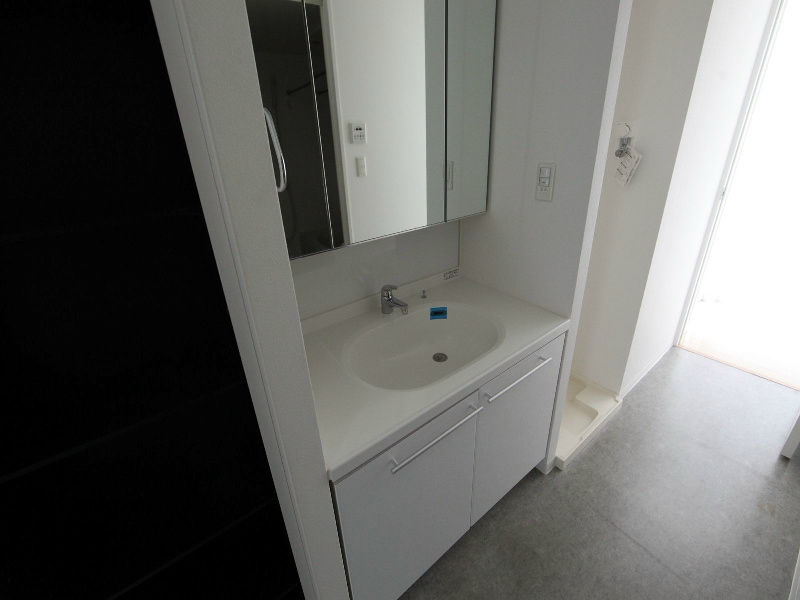 洗面設備　脱衣所　独立洗面台　収納スペース有