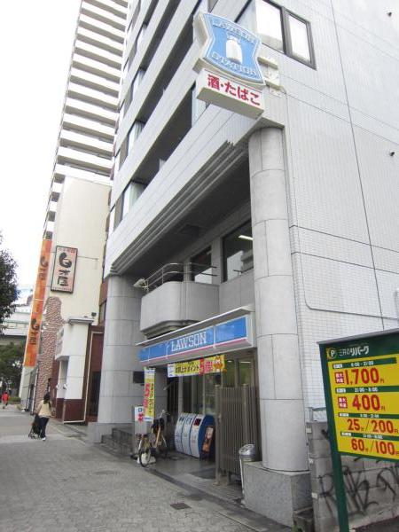 コンビニ　ローソン谷町四丁目店（コンビニ）まで155m