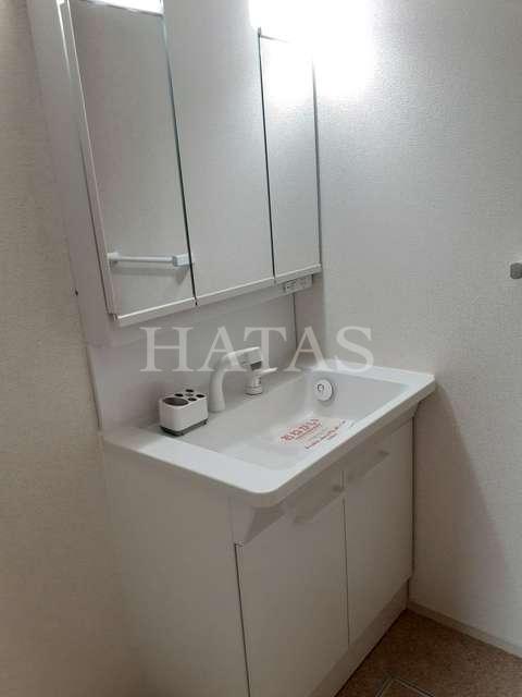 洗面設備　同物件別部屋です