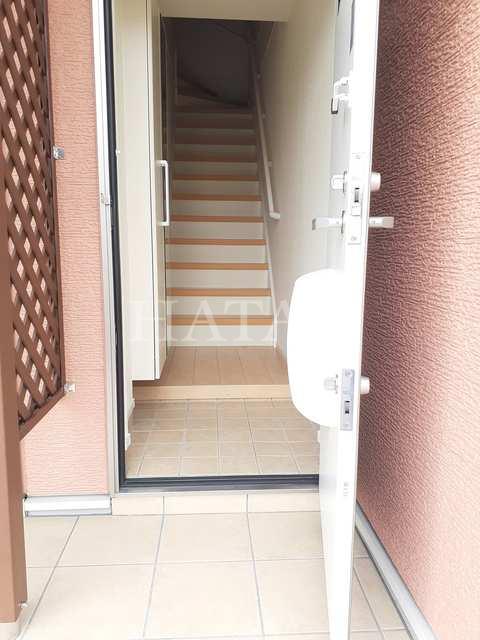 玄関　同物件別部屋です