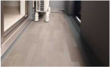 バルコニー　※別部屋の参考写真です。