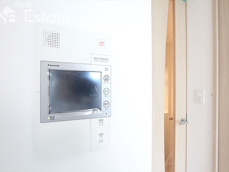 セキュリティ　モニター付きインターホン