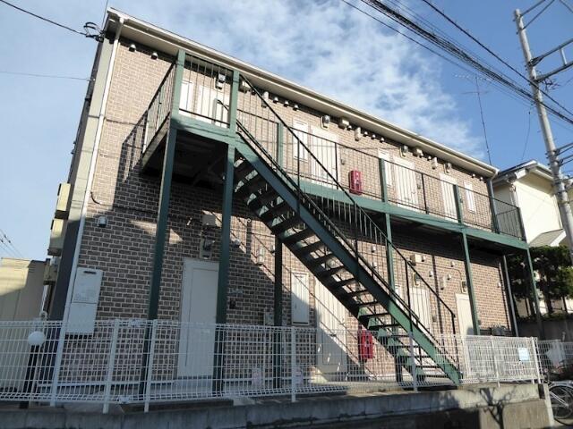 建物外観　レンガ調のオシャレな外観です♪