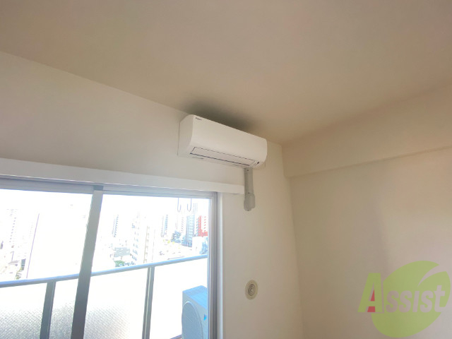 その他設備　エアコンが設置してありますので、寒暖対策もばっちり。