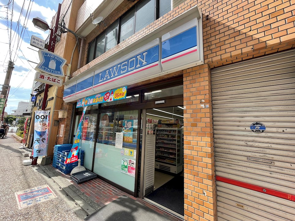 コンビニ　ローソン 藤崎駅前店（コンビニ）まで249m