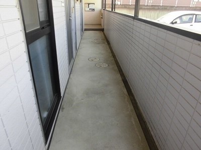 バルコニー　こちらの物件はMODE不動産なら割引対象の１部屋です。