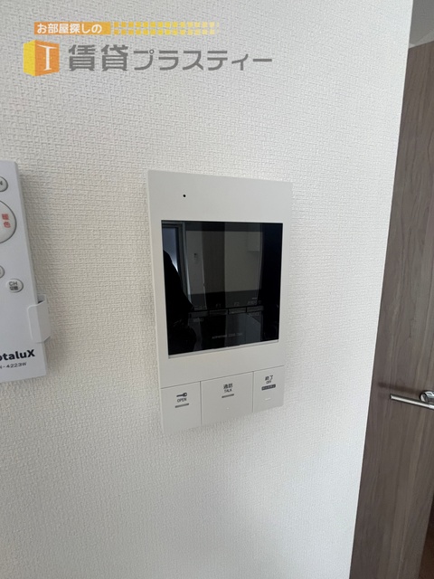 セキュリティ　モニター付きです