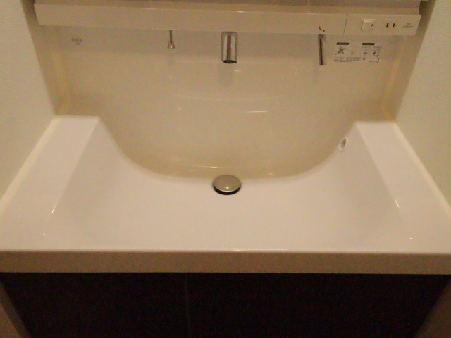 洗面設備　※他号室の参考写真になります。