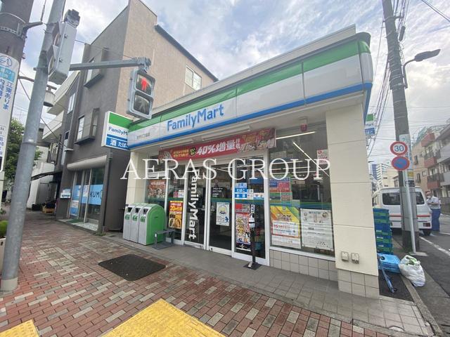 コンビニ　ファミリーマート 牡丹三丁目店（コンビニ）まで408m