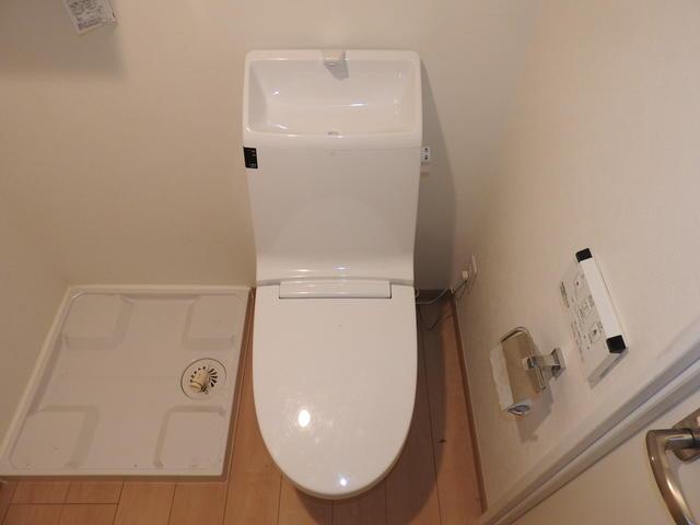 トイレ　トイレもきれいです