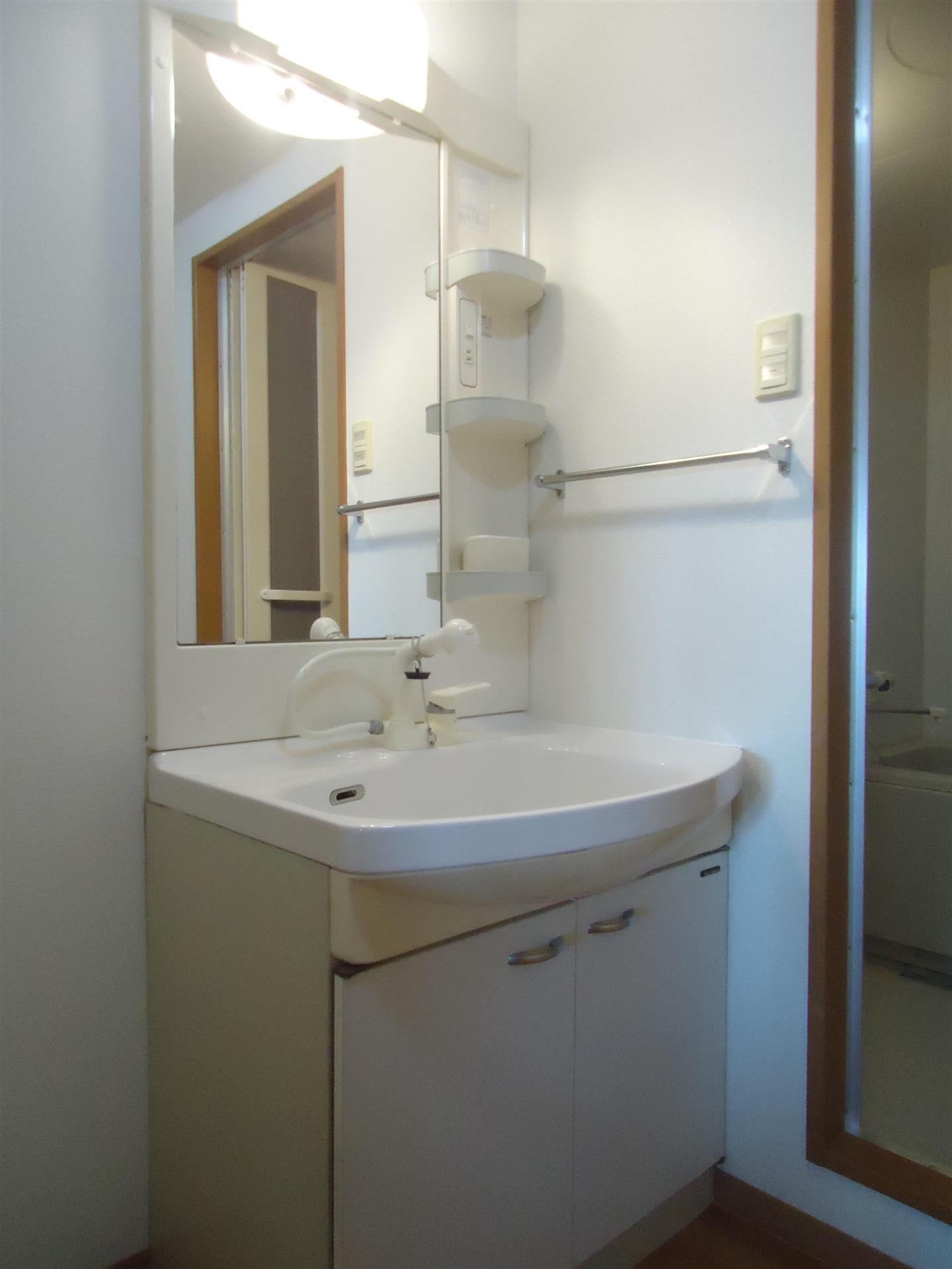 洗面設備　※同物同タイプ別室の写真です