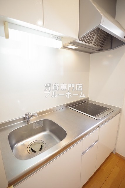 キッチン　2口コンロのシステムキッチンです！