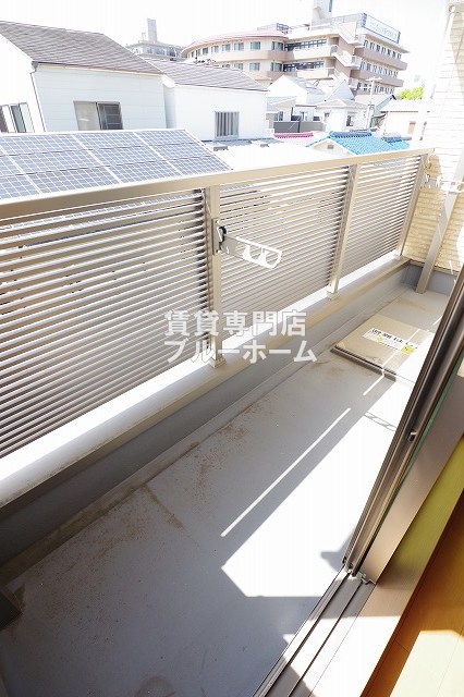 バルコニー　広いバルコニーです！