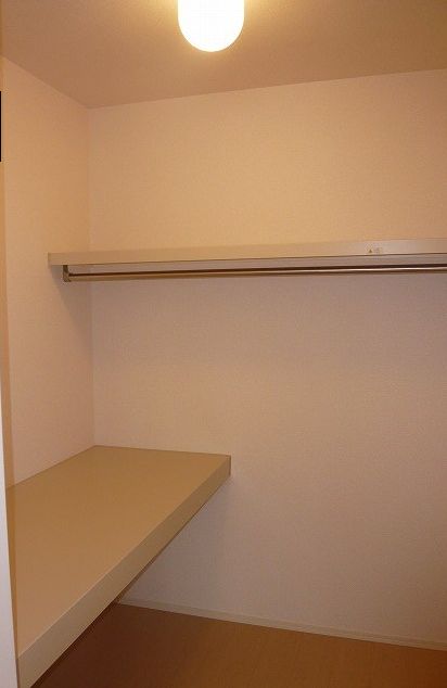 収納　十分な収納スペースがあります