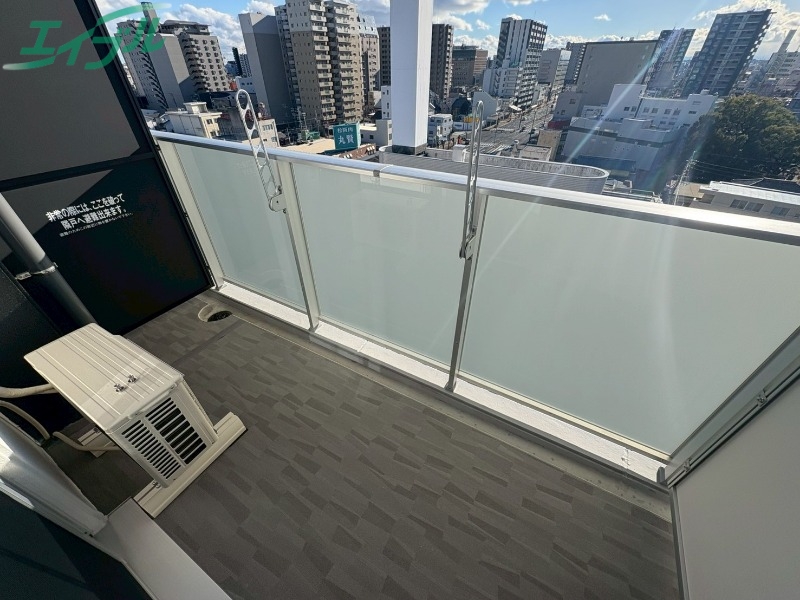 バルコニー　同物件別室写真