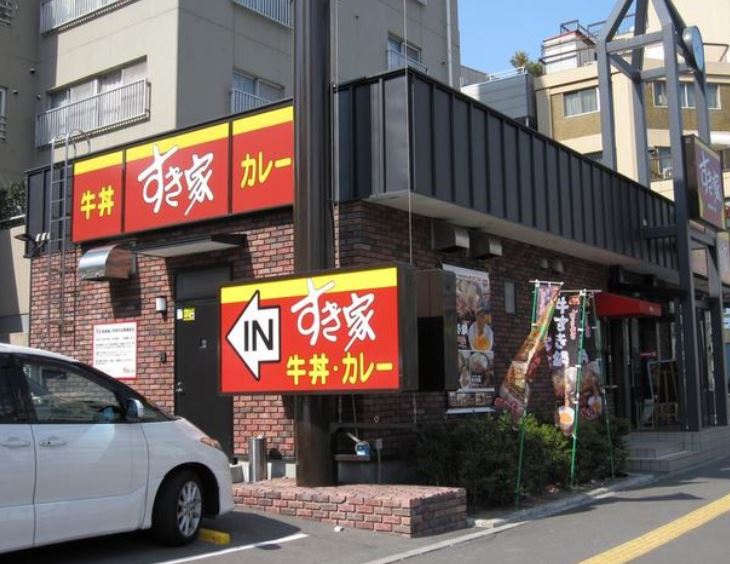 飲食店　すき家台東下谷店（飲食店）まで534m