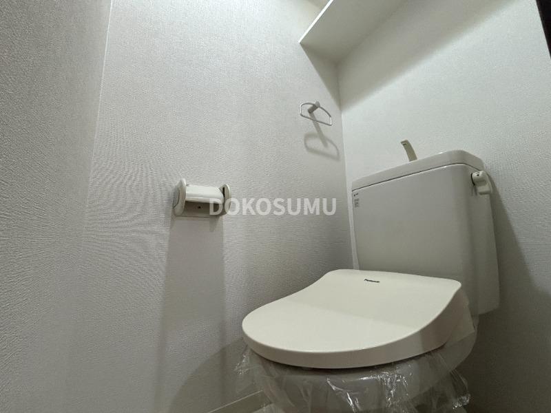 トイレ　毎日使う場所だからこそ、心地よさと清潔感にこだわりました。
