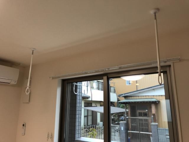 その他設備　室内物干し