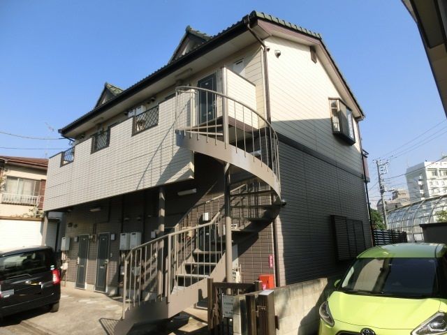 建物外観　ネコちゃんとご入居できますよ