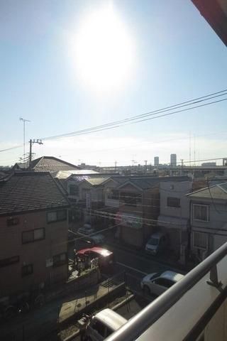眺望　スカイツリーが見えるかも。　見晴らし良好です。