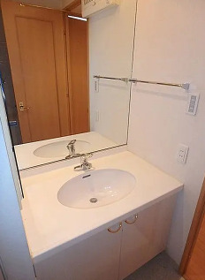 洗面設備　別タイプ部屋　参考写真です