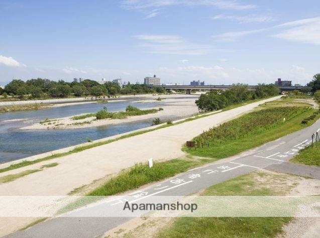 公園　武庫川河川敷（公園）まで850m