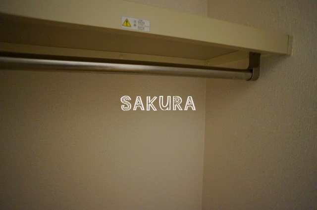 収納　お荷物の多い方でも安心のクローゼット付き♪