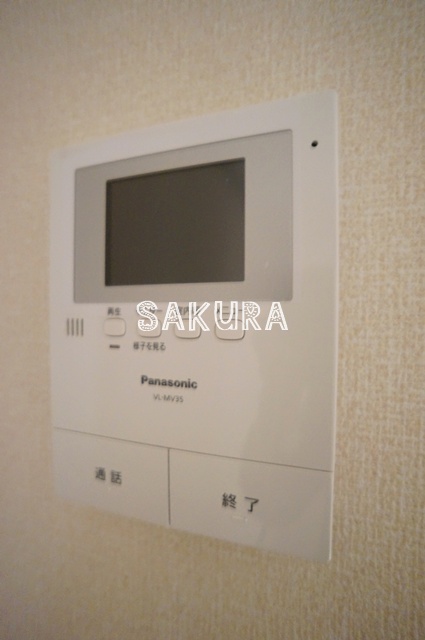 セキュリティ　安心のモニター付きインターホンです♪