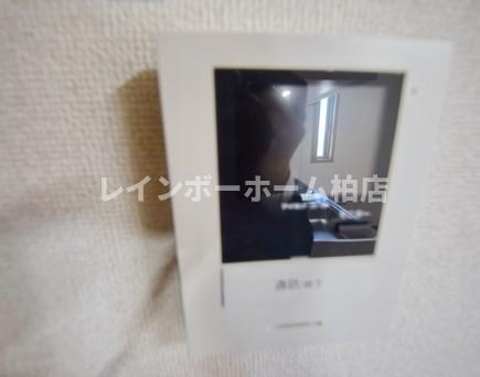セキュリティ　モニタ付インターホンです