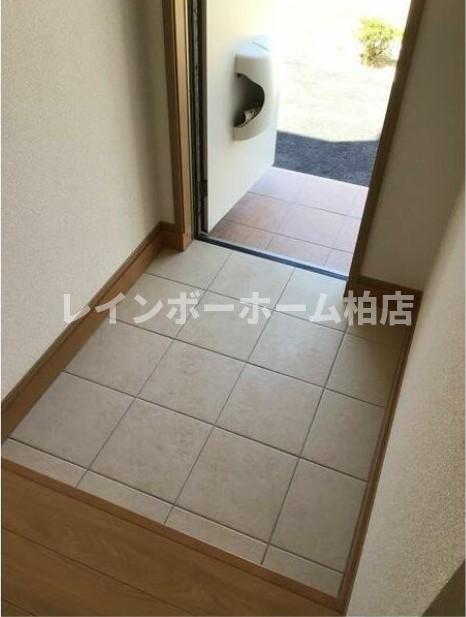 玄関　ゆったりとした玄関です