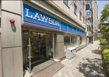 コンビニ　ローソン 日本橋蛎殻町一丁目店（コンビニ）まで439m