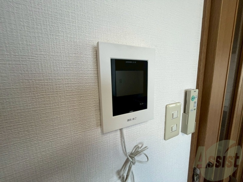 セキュリティ　インターホンは通話ができるので急な訪問があっても安心です