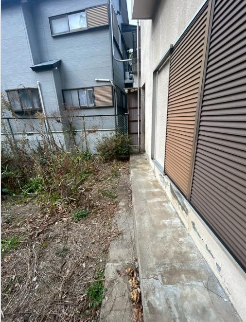 庭　広々とした庭もあります。