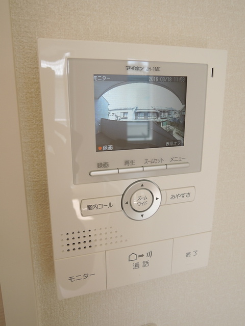 セキュリティ　★録画機能付きカラーモニターホン★