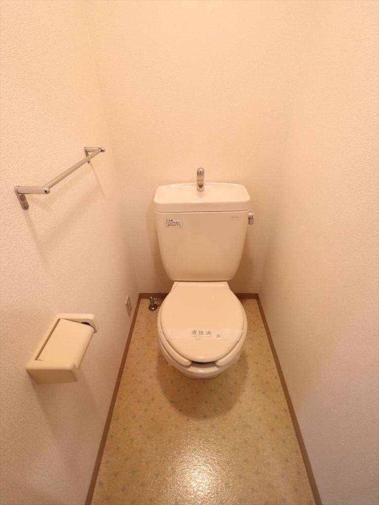 トイレ　きれいな水回りです