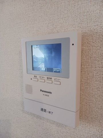 セキュリティ　モニター付きインターホンです