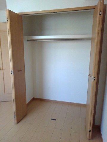 収納　大きなスペースがあり、収納には困りません