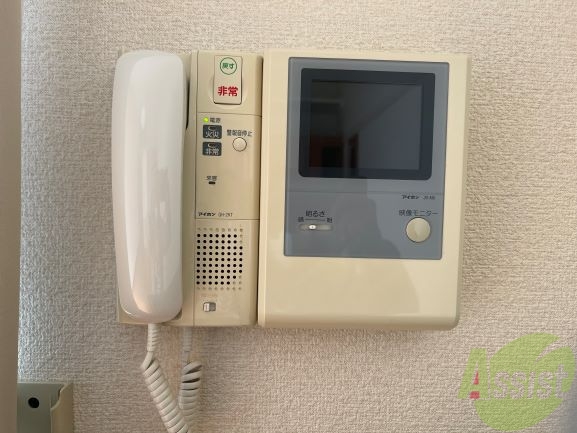 セキュリティ　モニター付インターホン