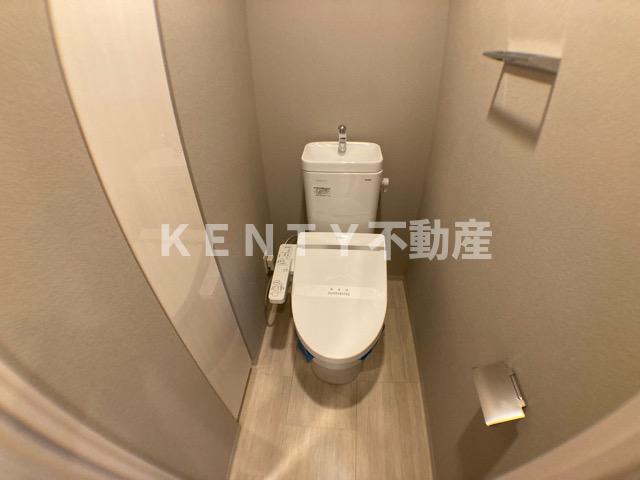 トイレ　ゆったりとした空間のトイレです