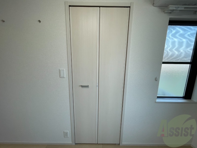 収納　ここに収納があります。収納があると部屋が広く使えます。