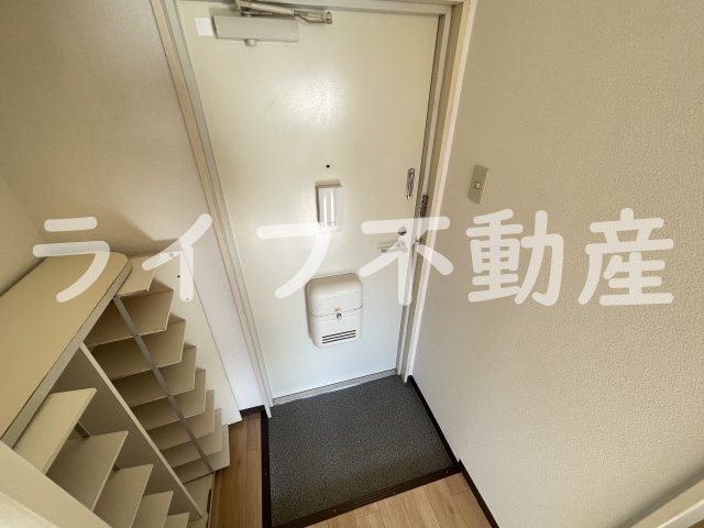 玄関　明るい玄関です