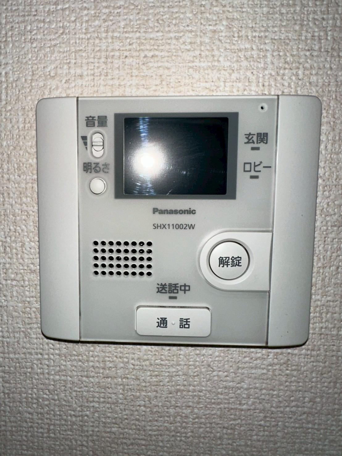 その他設備　TV付きモニター